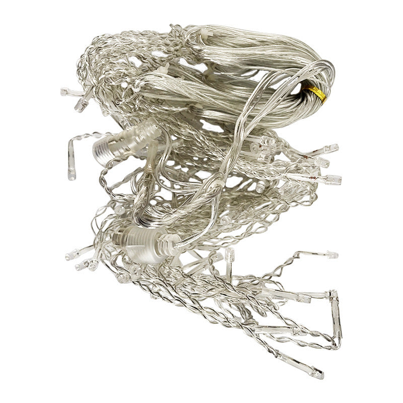 Χριστουγεννιάτικες διακοσμήσεις LED με φώτα νεράιδας εξωτερικού χώρου με παγοκρύσταλλο