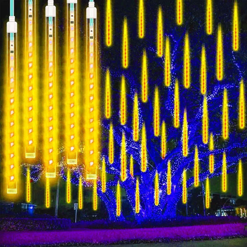 Χριστουγεννιάτικα φώτα LED Meteor Διακόσμηση κήπου